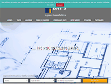 Tablet Screenshot of agencebats.fr